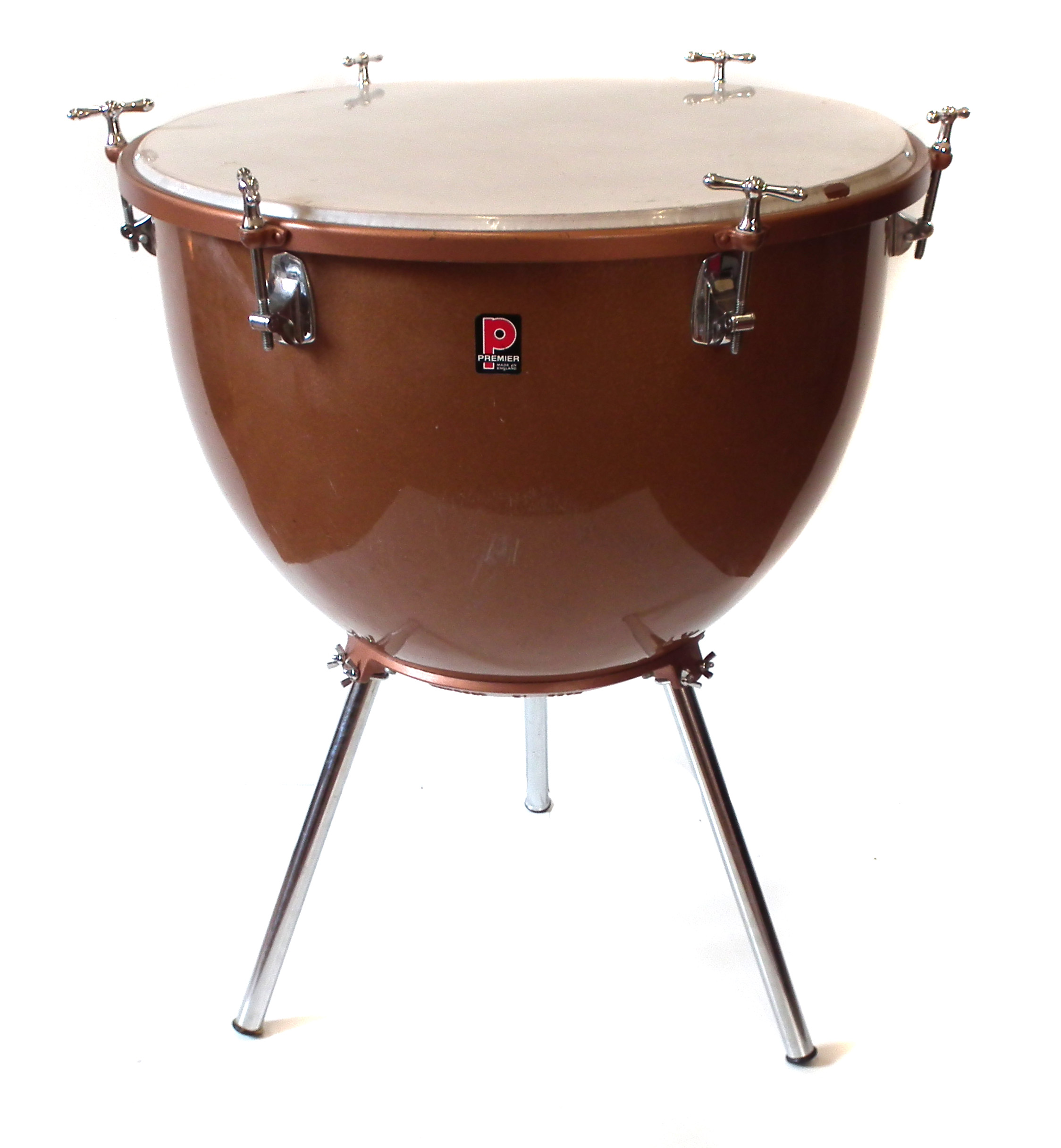Two Premier Timpani or Kettledrums, one with 71cm (28") head, the other