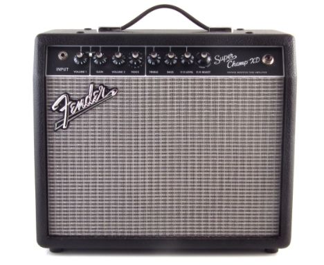 Fender Super Champ XD 15 watt guitar amplifier , with instruction book, current PAT tested. 45cm wide