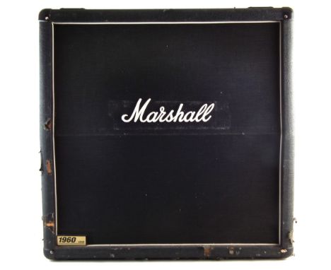 Marshall Cab speaker , 4x12 1960 lead reflex 75cm high