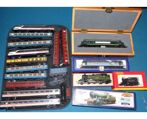 Bachman Branch Line D172 Ixion boxed train, 12 various Hornby and Lima coaches, Lima Diesel loco (L205092), Hornby (British R