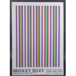 AFTER BRIDGET RILEY Poster for Bristol City Art Gallery Exhibition 1974, offset lithographic