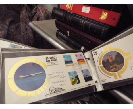 Six albums of assorted first day covers