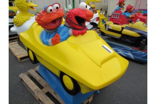 elmo ride on car