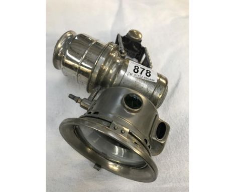 A Joseph Lucas Ltd carbide lamp