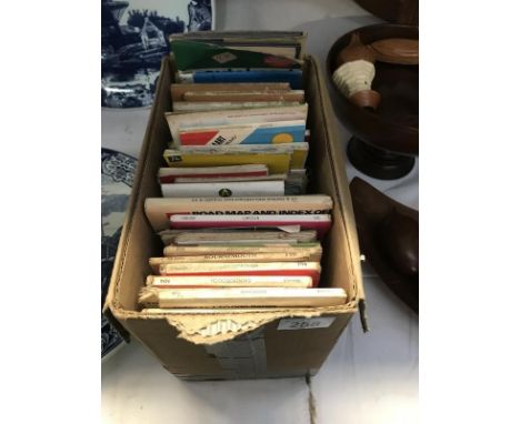 A quantity of assorted maps - ordnance, bacon's, shell etc