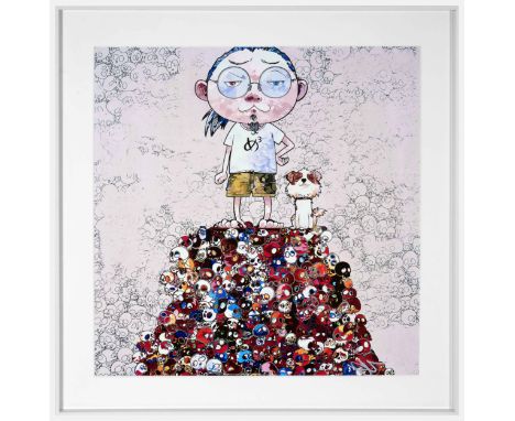 Takashi Murakami (B.1962), Offset Lithograph. Image Size: 19 1/4 by 19 1/4 inches (49 by 49 cm) All measurements are approxim