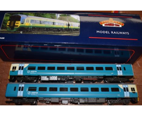 A Bachmann 00 gauge Arriva 158 Two Car DMU, cat no 31-511