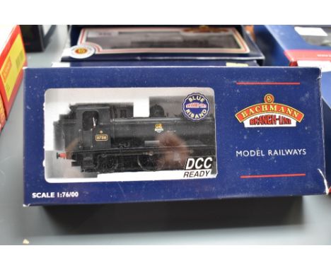A Bachmann 00 gauge BR 0-6-0 Pannier Tank Engine 9736, cat no 32-205 in original box,
