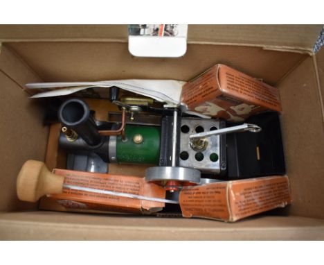 A Mamod Live Steam Roller SR1A, appears unused and with inner packaging and solid fuel tablets, with instructions and origina
