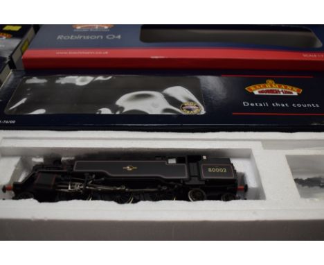 A Bachmann 00 gauge BR Standard Class 2-6-4 4MT Tank Engine 80002, cat no 32-354 in original box