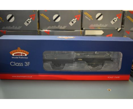 A Bachmann 00 gauge 0-6-0 BR Class 3F Loco &amp; Tender, 43586 cat no 31-625Z in original box