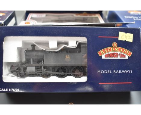 A Bachmann 00 gauge BR Weathered 2-6-2 Tank Engine 4573, cat no 32-128 in original box