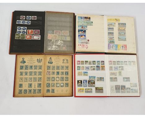 Quantity of stock books and cover albums including First Day Cover and stamps from many countries (1 box)