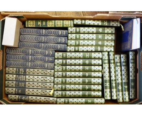 Heron Books:Churchill, Winston"The Second World War", 11 vols, 1968, brown boards with embossed gilt portrait of Churchill"Jo