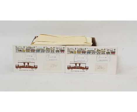 Box of mostly pre-decimal First Day Covers, approx 100 