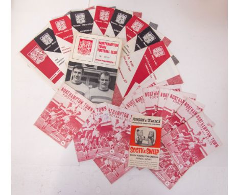 Northampton Town Football Club: a collection of match programmes, Wembley programmes (see listing) and assorted Nationwide Fo