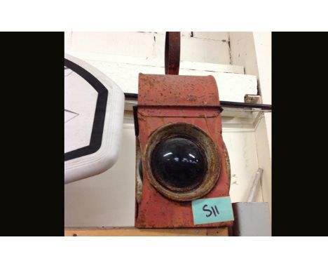 Old Signal Lamp. 