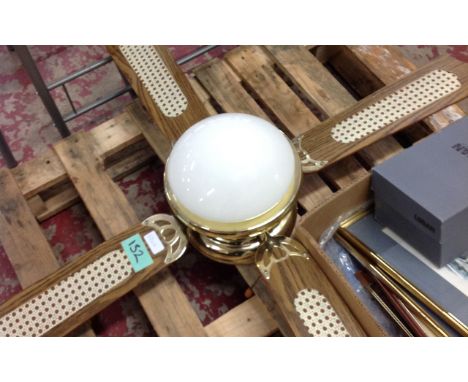 Overhead Ceiling Fan and Light