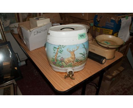 Ceramic Barrel with Tap
