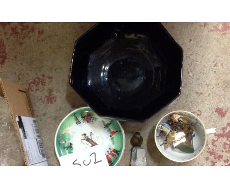 Box of Assorted Ceramic Collectable's. 
