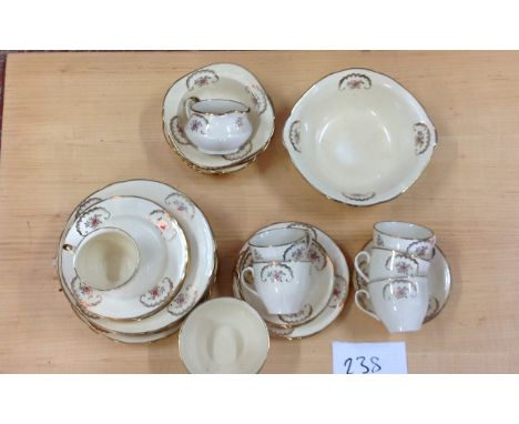 Set of Ceramics, Cups, Saucers & Plates. 