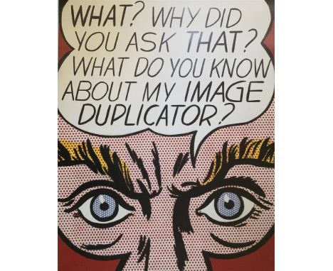 Roy Lichtenstein was an American pop artist known for his paintings and prints that appropriated and transformed images from 