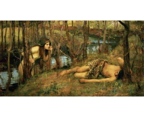 John William Waterhouse (1849-1917) was a British Pre-Raphaelite and Neo-Classical painter known for his beautifully detailed