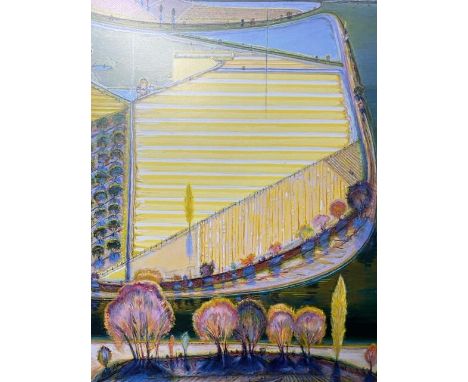 "Wayne Thiebaud (born November 15, 1920) is an American painter known for his vibrant and distinctive depictions of everyday 