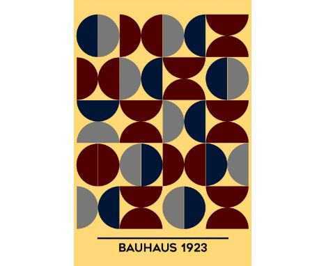 Bauhaus was a famous school of art, design, and architecture that was founded in 1919 in Weimar, Germany by architect Walter 