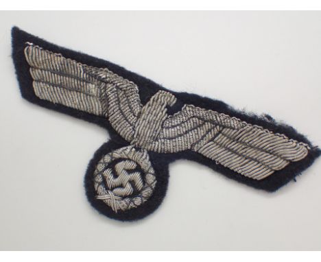 German WWII fabric Army badge 