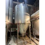 2017 Quality Tank Solutions 40BBL Stainless Steel Fermentation Tank - Cone Bottom, | Rig Fee $1850