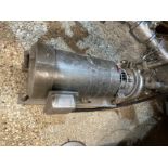 Stainless Steel Hot Liquor Pump, Leeson Wash Guard SST Stainless Steel Motor | Rig Fee $150