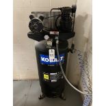 Kobalt 60 Gallon Air Compressor - Model VT636200AJ(AGM10) 0054284 - S/N 1988206 | Rig Fee $150