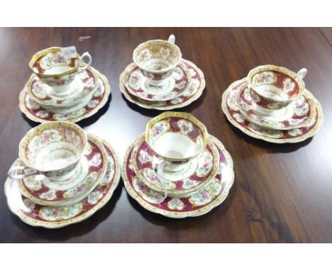 16 Pce Royal Albert Tea Service 