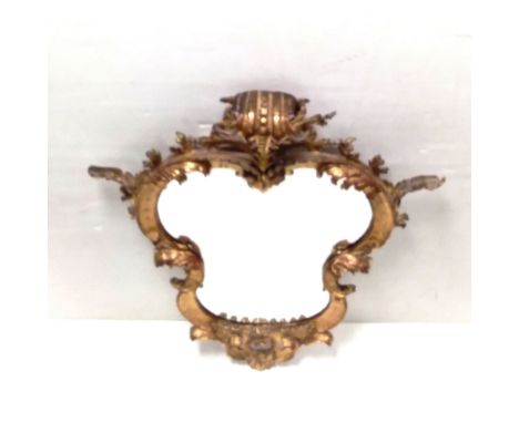 Quality 19C Gilt Console Mirror 