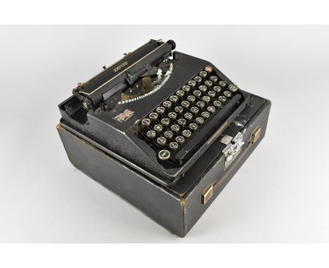 An Edwardian Cased Manual Portable Typewriter, The Empire Service Model