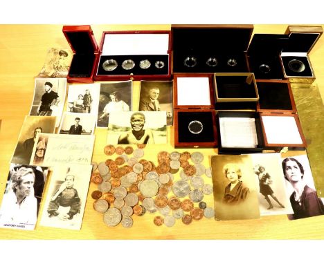 Box of UK coins. P&amp;P Group 2 (£18+VAT for the first lot and £3+VAT for subsequent lots) 