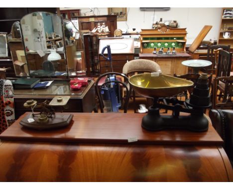 2 set of scales and weights