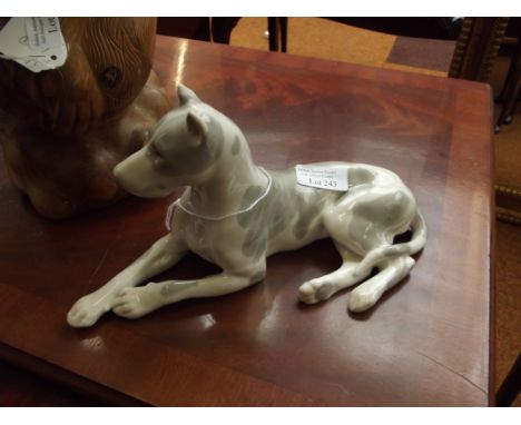 Ceramic Russian dog