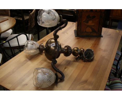 Hanging 3 light Chandelier