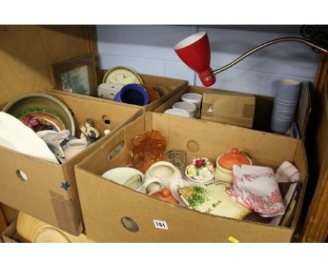 Shelf of assorted bric and brac