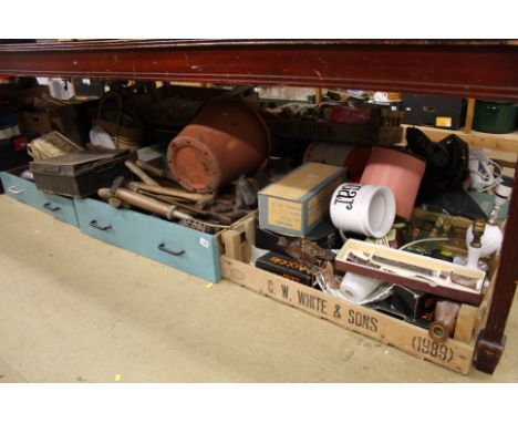 Large quantity of tools, etc.