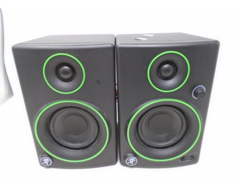 A Creative Reference multimedia speaker together with a passive speaker.
