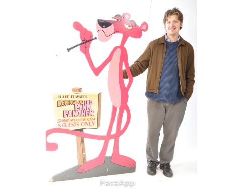 Revenge Of The Pink Panther (1978 Comedy by Blake Edwards starring Peter Sellers) - original production made large sized sign