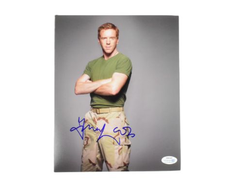 Damian Lewis - English Actor - Homeland - autographed 8x10" colour photograph depicting the actor in a full-length pose. Sign