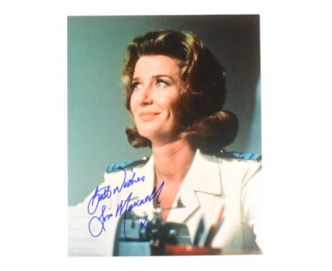 James Bond 007 - Lois Maxwell (Miss Moneypenny) - autographed 8x10" colour photograph from the franchise. Signed neatly in bl