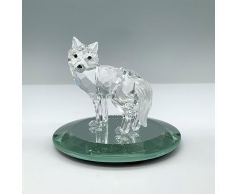 Part of Silver Crystal collection this beautifully made wolf comes with a frosted tail. This item has its original box. Box m