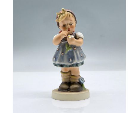 A figure of a girl holding a white flower. Exclusive Special Edition No.5 For Members of The Goebel Collectors Club. Goebel H