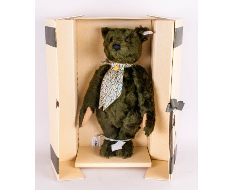 Steiff - Ltd Edition Centenary Musical Bear for Harrods. White Tag 65314, Number 1771/2000 Musical Movement Plays ' The Anniv