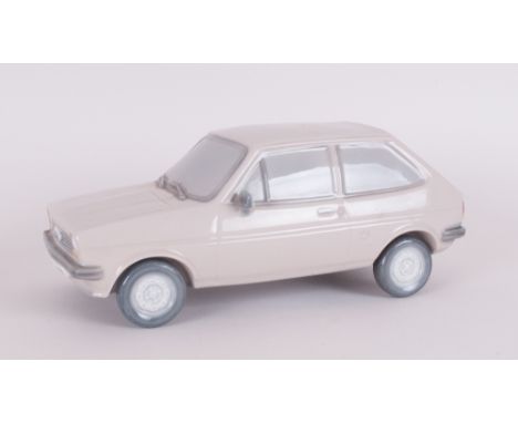 Lladro Model of a Car ' Ford Fiesta '. 9.25 Inches In Length. Excellent Condition. 